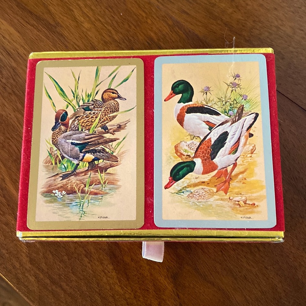 NWOT - Vintage CARDS - Congress Cards 2 decks -unopened - NEW